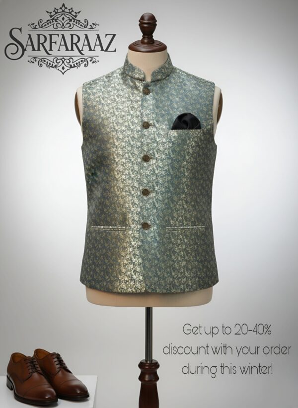 Silver Glow Catan Waistcoat